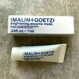 MALIN + GOETZ Brightening Enzyme Mask .24oz/7ml NEW Travel Sample Size